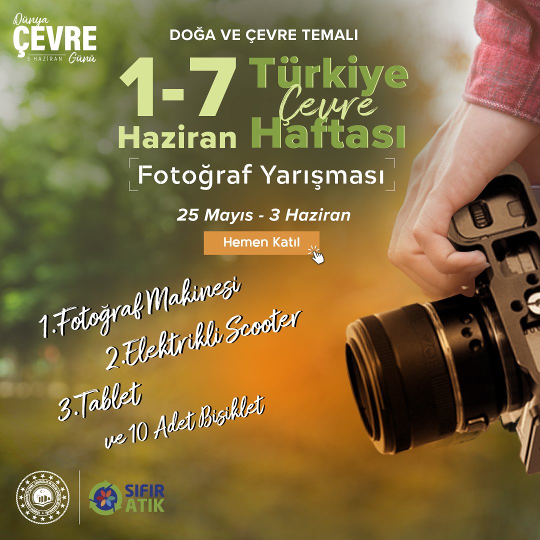 Türkiye Çevre Haftası Fotoğraf Yarışması