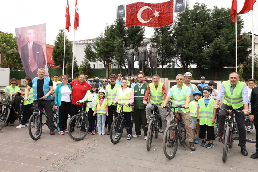 Türkiye Çevre Haftası Etkinlikleri Kapsamında Bisiklet Turu Etkinliği Gerçekleştirildi