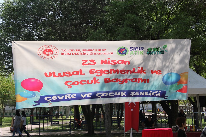 23 Nisan Ulusal Egemenlik ve Çocuk Bayramı’nda  “Çevre ve Çocuk Şenliği” coşkusu