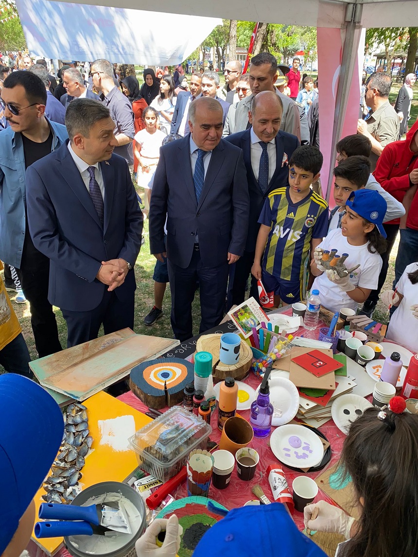 23 Nisan Ulusal Egemenlik ve Çocuk Bayramı’nda  “Çevre ve Çocuk Şenliği” coşkusu