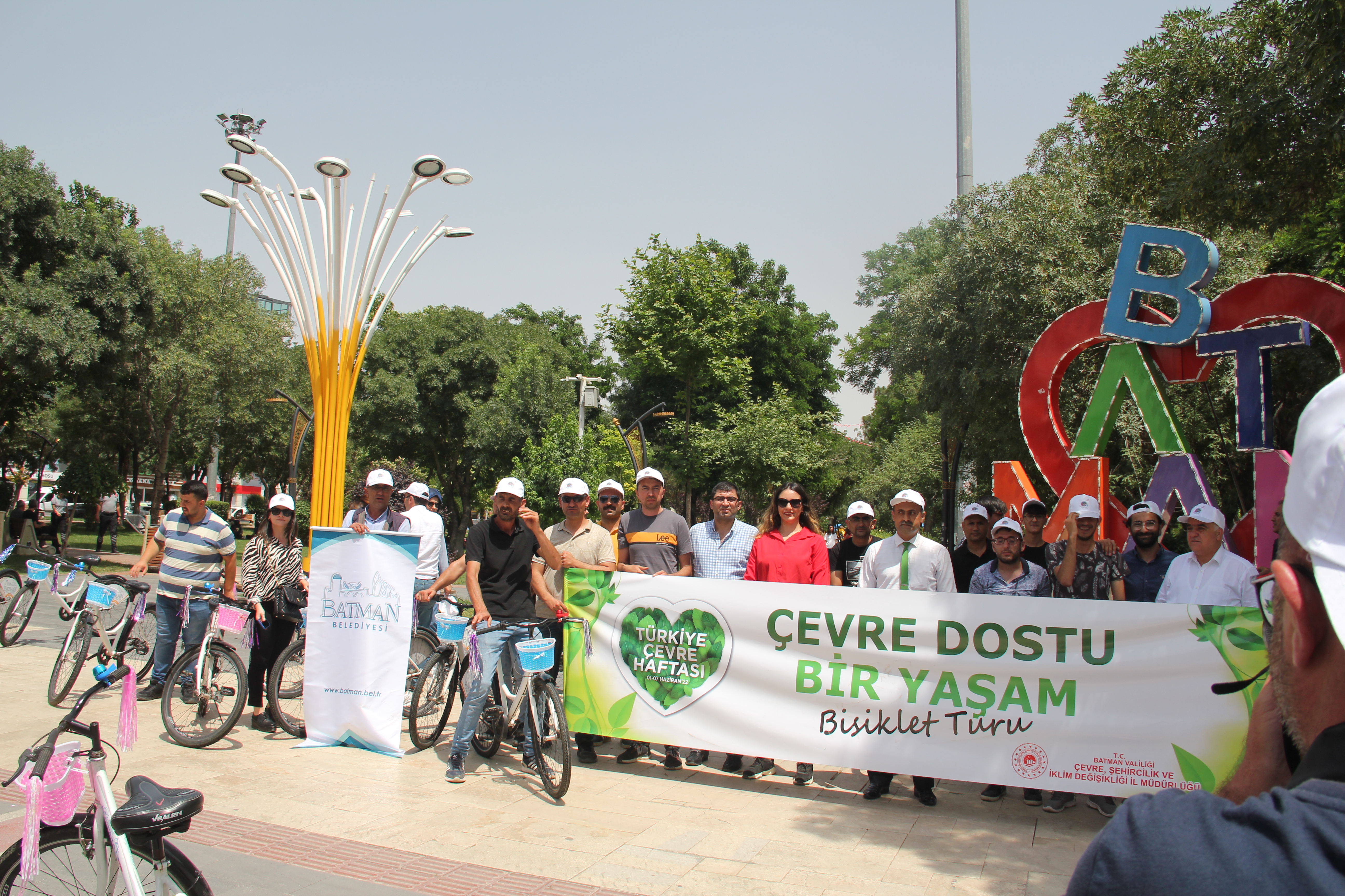 Çevre Dostu Bir yaşam için pedal çevirdiler