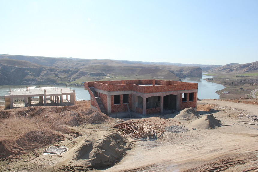 Ilısu Barajından Etkilenen  Suçeken Köyü Yeni Yerinde Yapılıyor