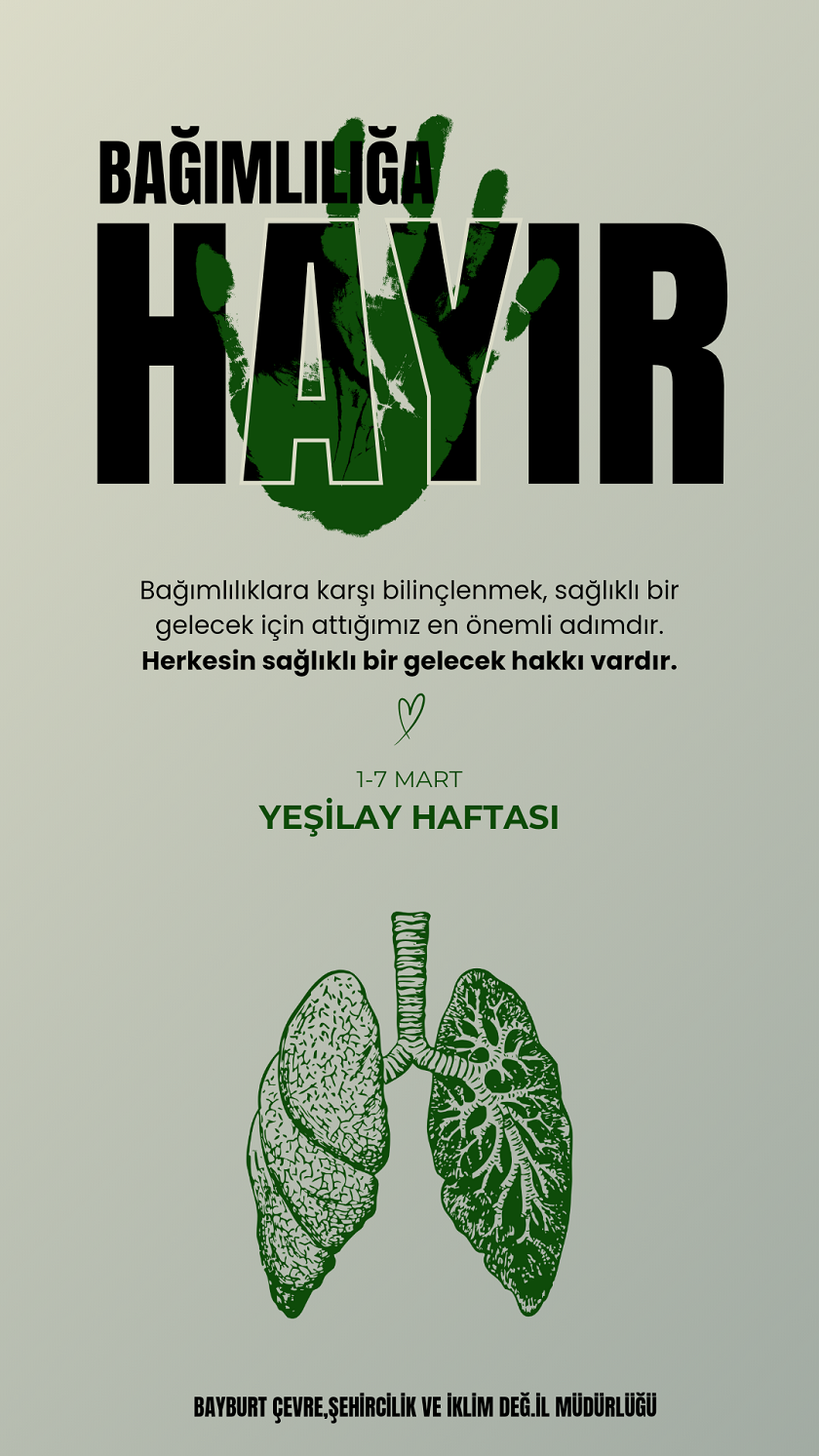 1-7 Mart Yeşilay Haftası