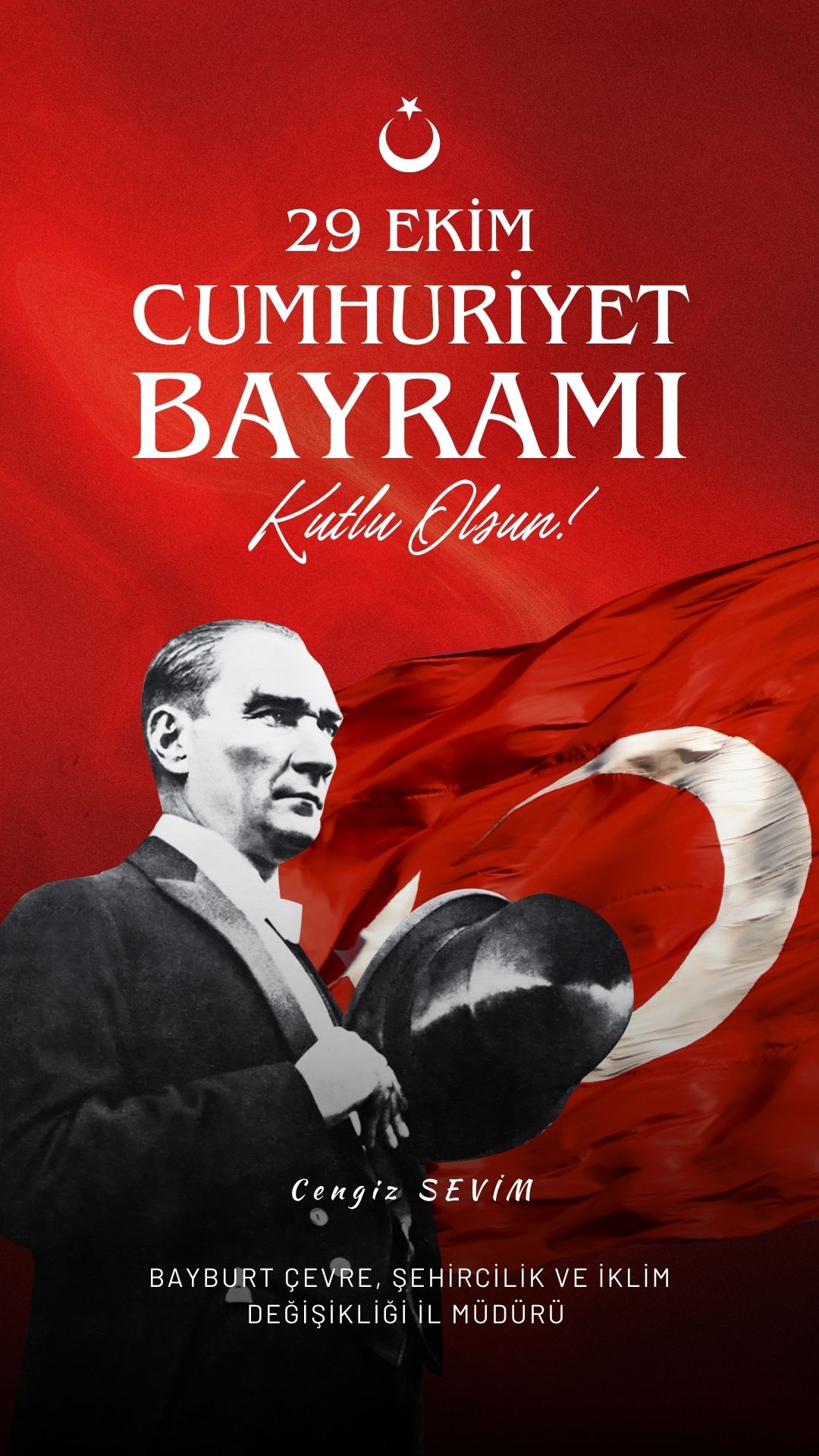 29 Ekim Cumhuriyet Bayramı Kutlu Olsun