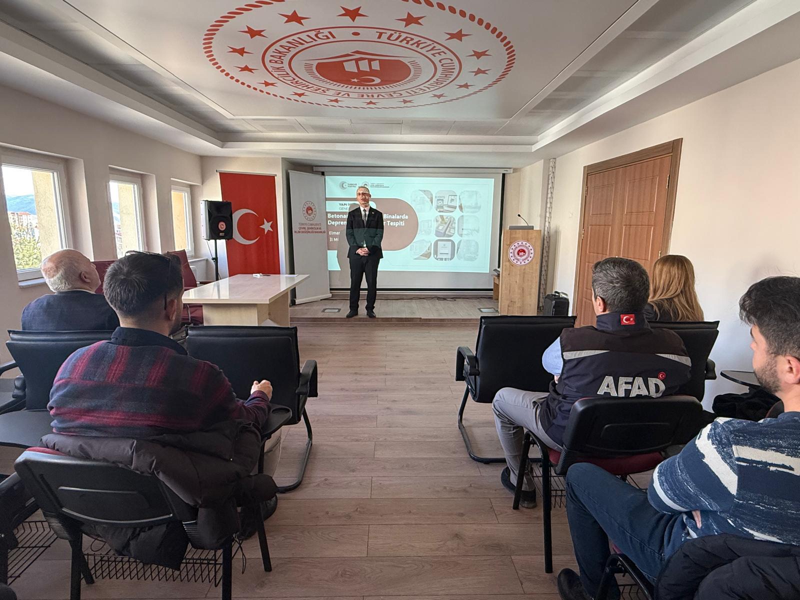 Afetler Sonrası Hasar Tespiti Eğitimi Gerçekleştirildi