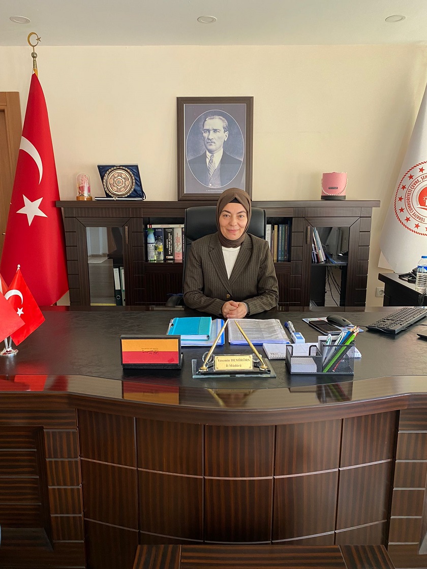 Bayburt Aile ve Sosyal Hizmetler İl Müdüründen İl Müdürümüze Ziyaret.