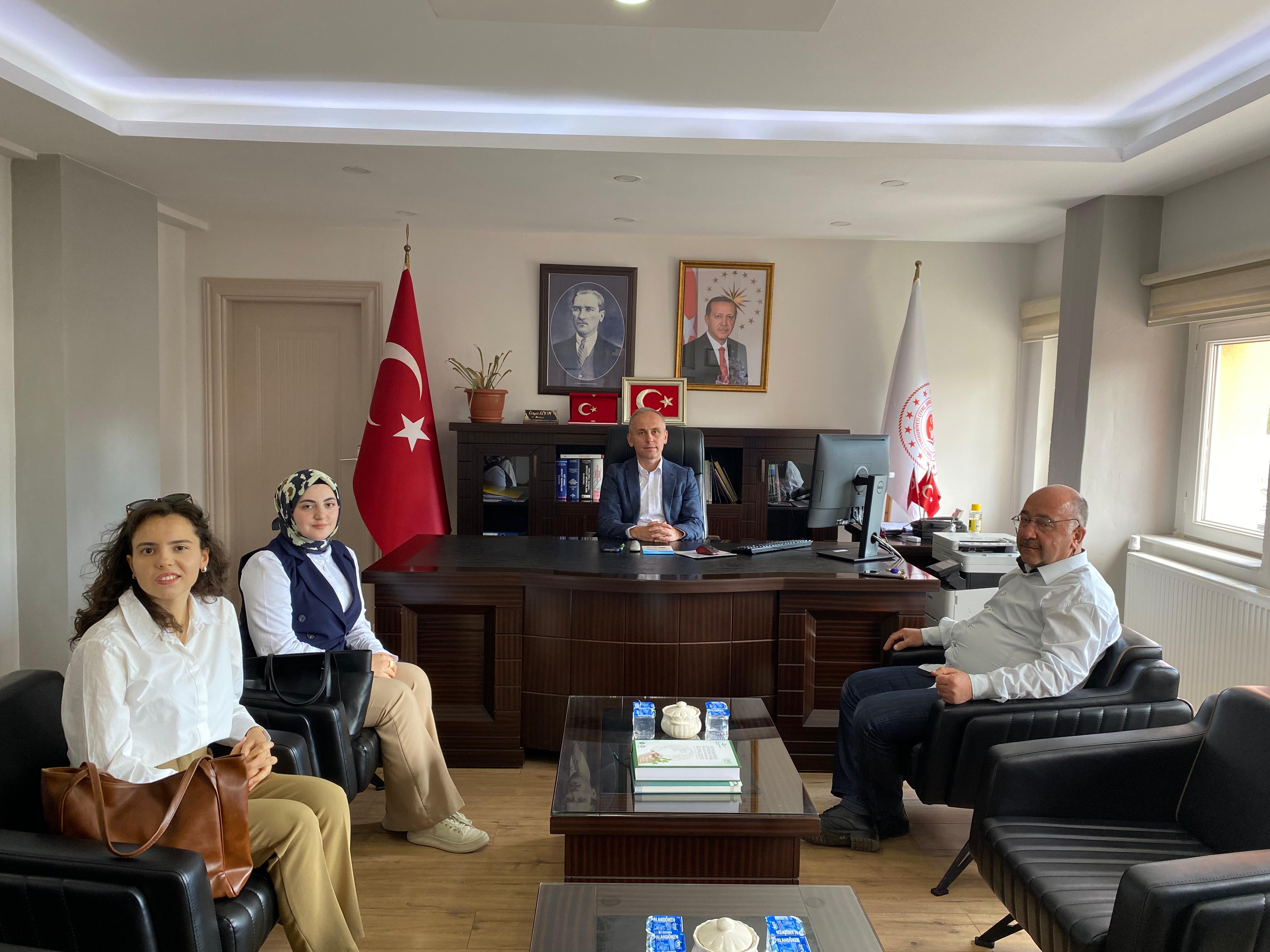 Bayburt Belediyesi ve GEDAŞ' tan İl Müdürümüze Ziyaret.