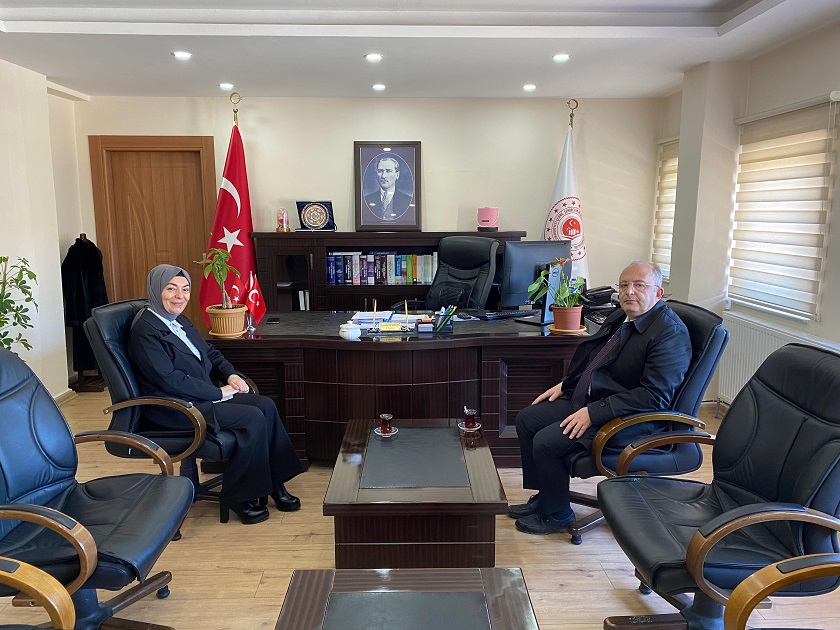 Bayburt İl Sağlık Müdürümüz ve Bayburt Belediye Başkan Yardımcımızdan İl Müdürümüze Ziyaret