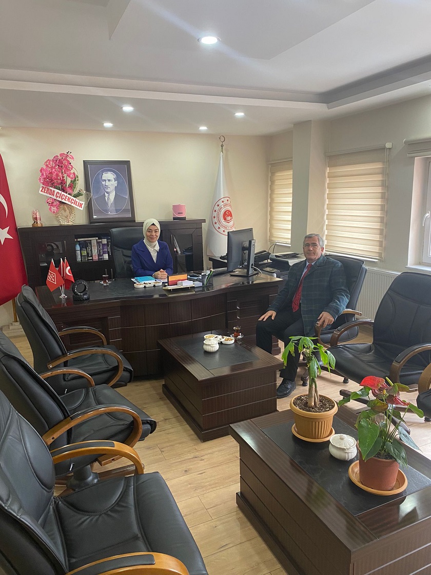 Bayburt PTT Başmüdüründen İl Müdürümüze Ziyaret