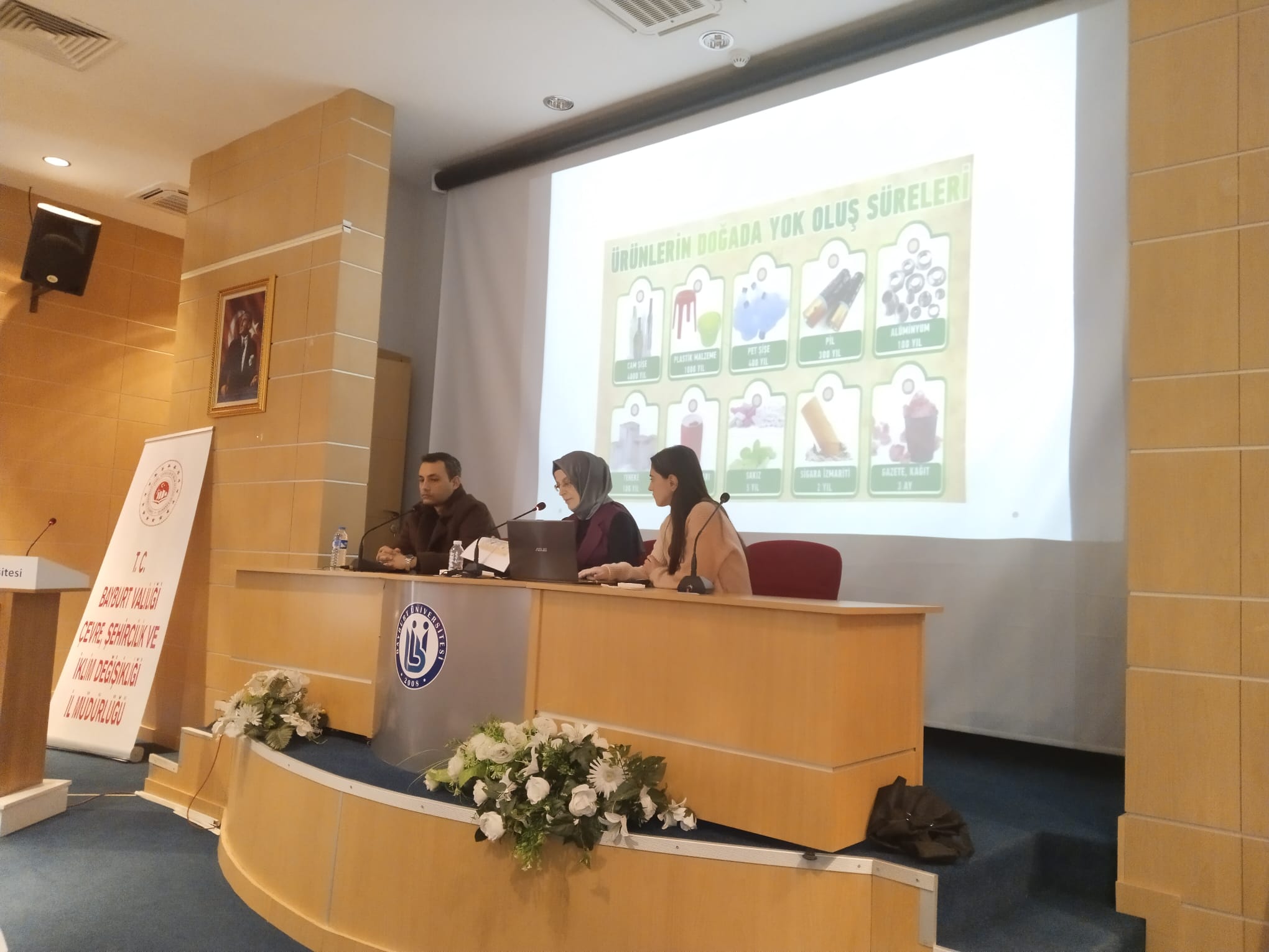 Bayburt Üniversitesinde Sıfır Atık Temalı Konferans