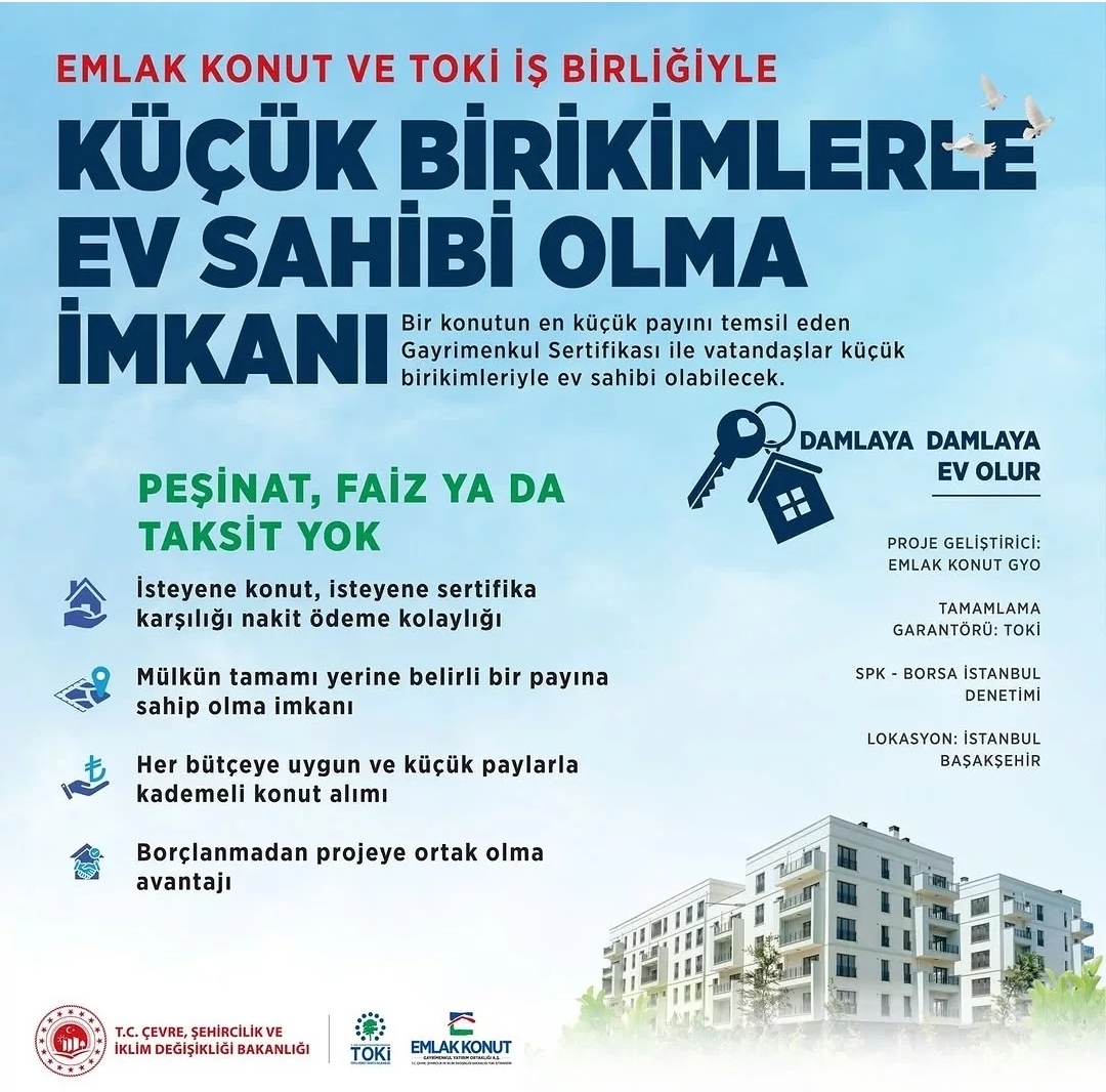 Gayrimenkul Sertifikası ile Küçük Birikimlerle Ev Sahibi Olma İmkanı