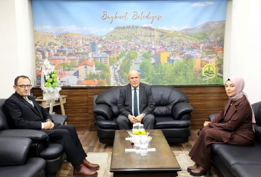 İl Müdürümüz ve Müdür Yardımcımızın Bayburt Belediye Başkanımıza Ziyareti