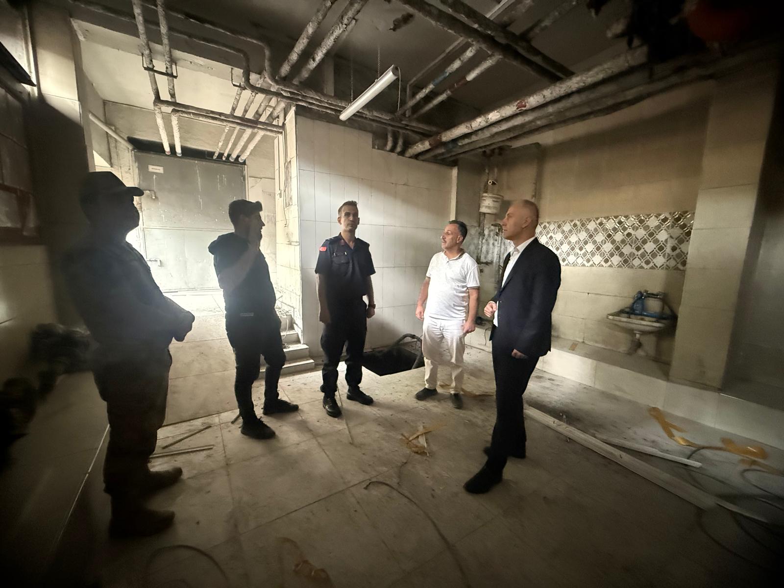 İL MÜDÜRÜMÜZ YAPIM İŞLERİNDE İNCELEMELERDE BULUNDU