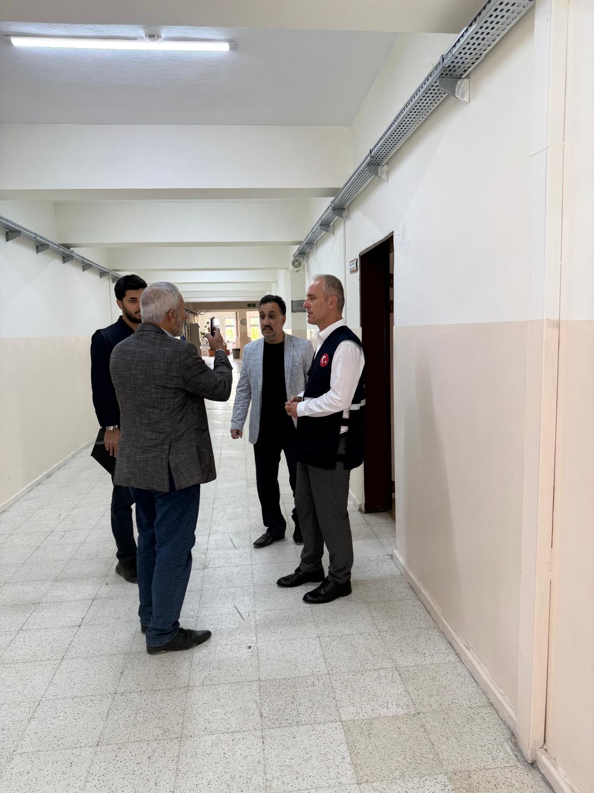 İl Müdürümüz ve Müdürlüğümüz Yapım İşleri Kontrol Heyeti İncelemelerde Bulundu