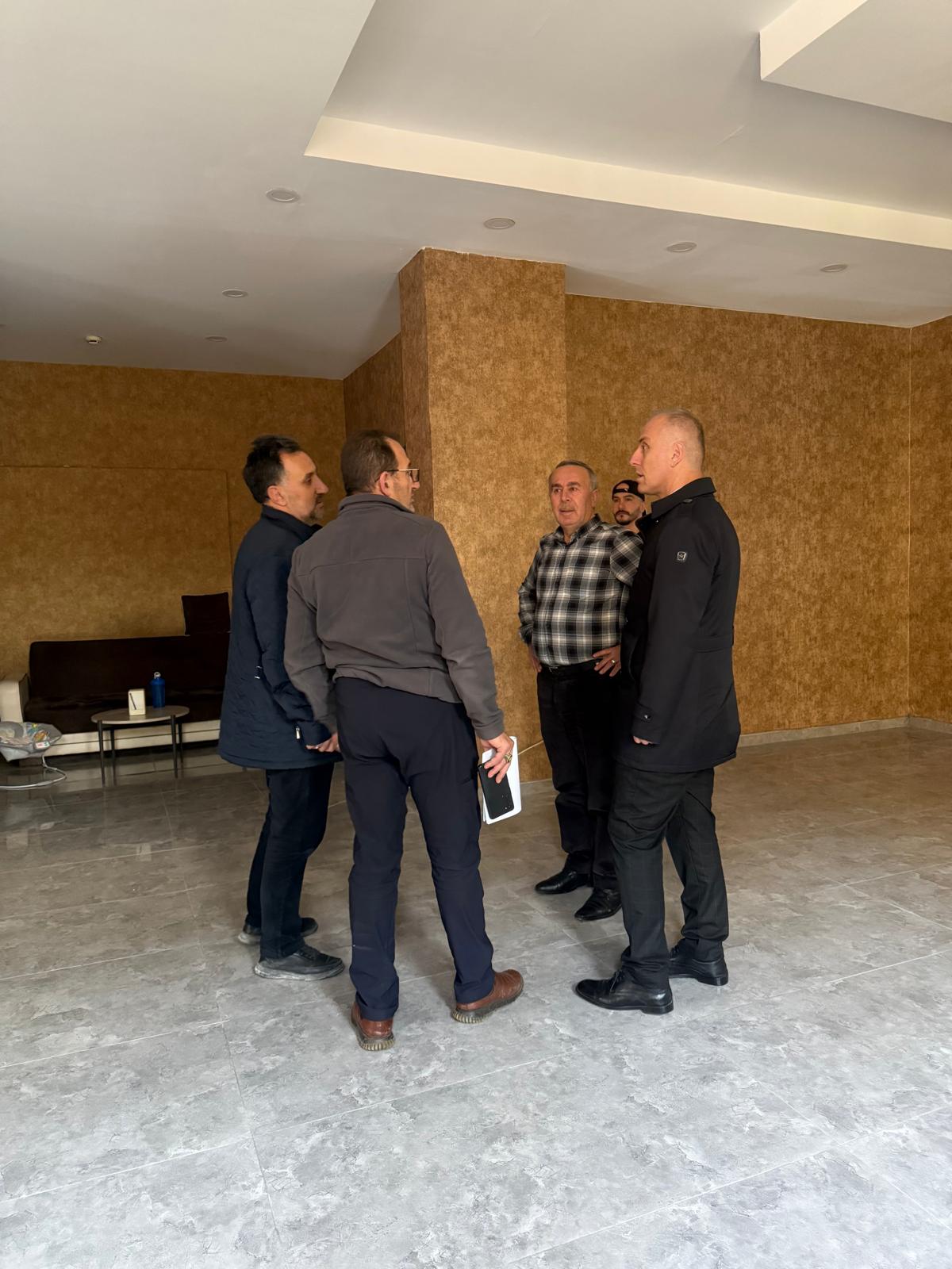 İL MÜDÜRÜMÜZ YAPIM İŞLERİNDE İNCELEMELERDE BULUNDU