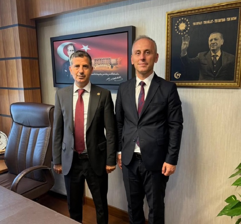 İl Müdürümüz'den, Gazi Meclisimizde Bayburt Milletvekili Sayın Prof.Dr Orhan ATEŞ'e ziyaret