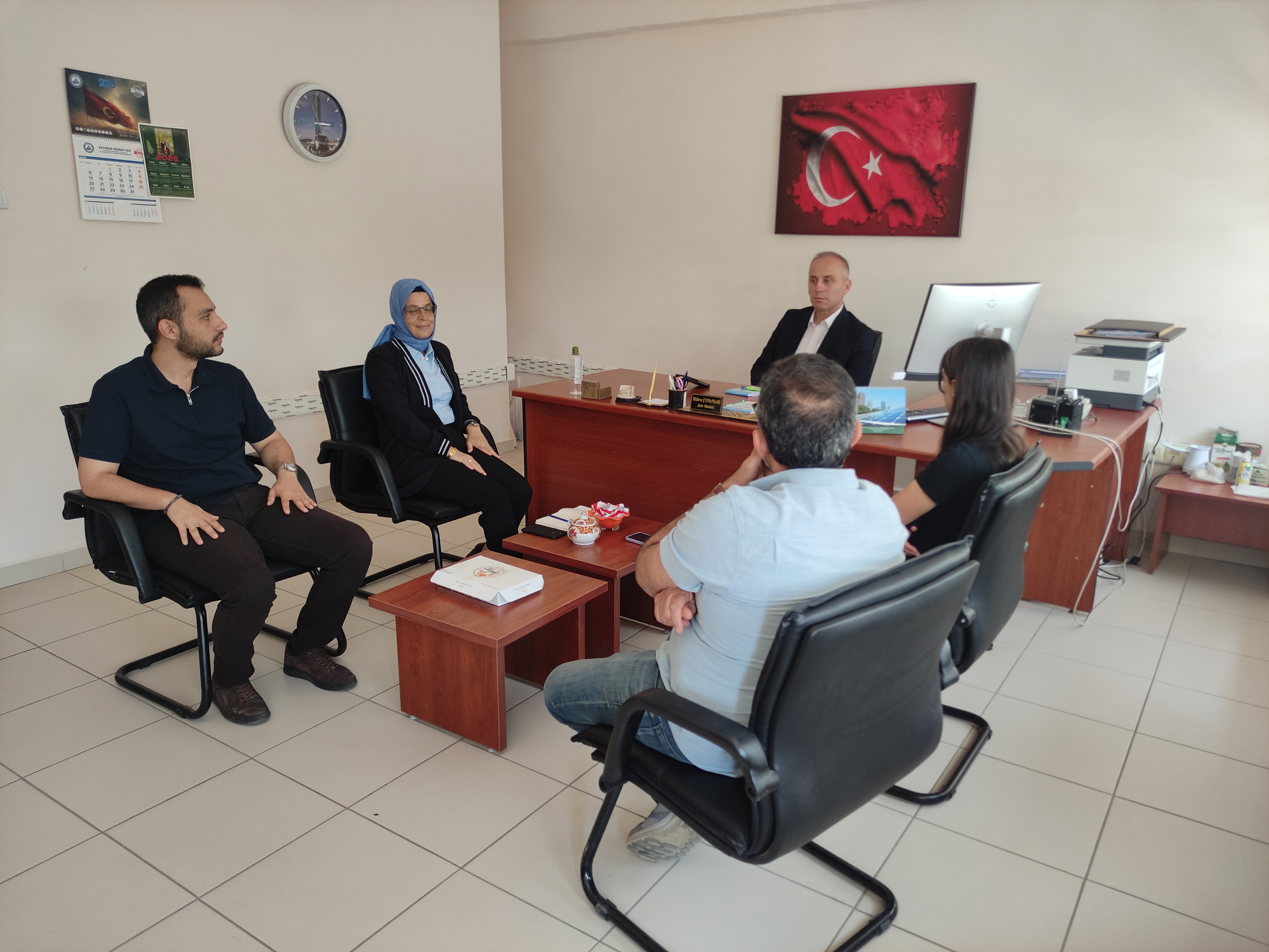 İl Müdürümüzden Şubelerle Bilgi ve Değerlendirme Toplantısı