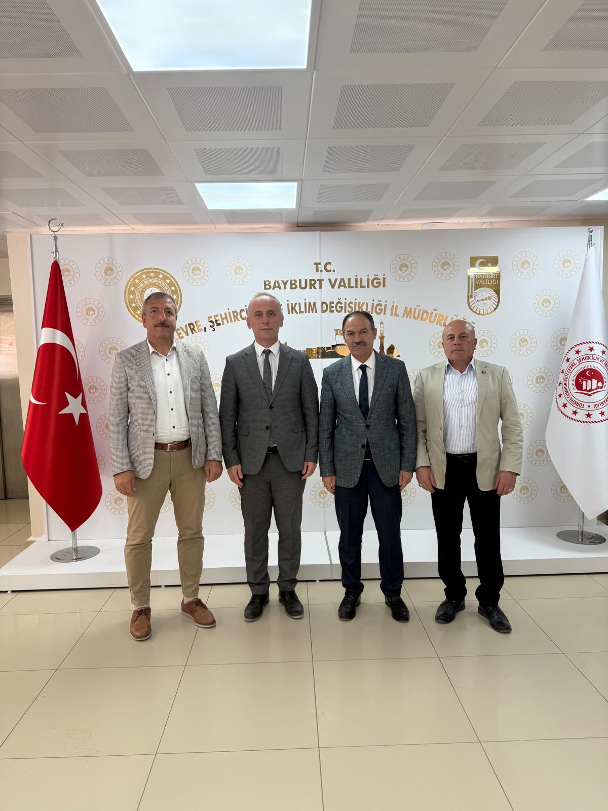 Bayburt Gençlik ve Spor İl Müdürlüğü'nden Ziyaret.