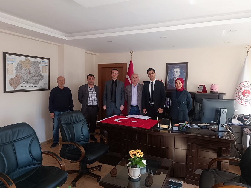 Kurumumuza Personeli İnş. Mühendisi Sn. Bilal CANVAR'ın aday memur yemin töreni.