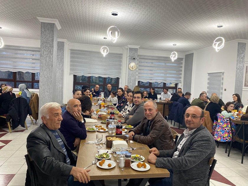 Müdürlüğümüz personelleriyle iftar programı