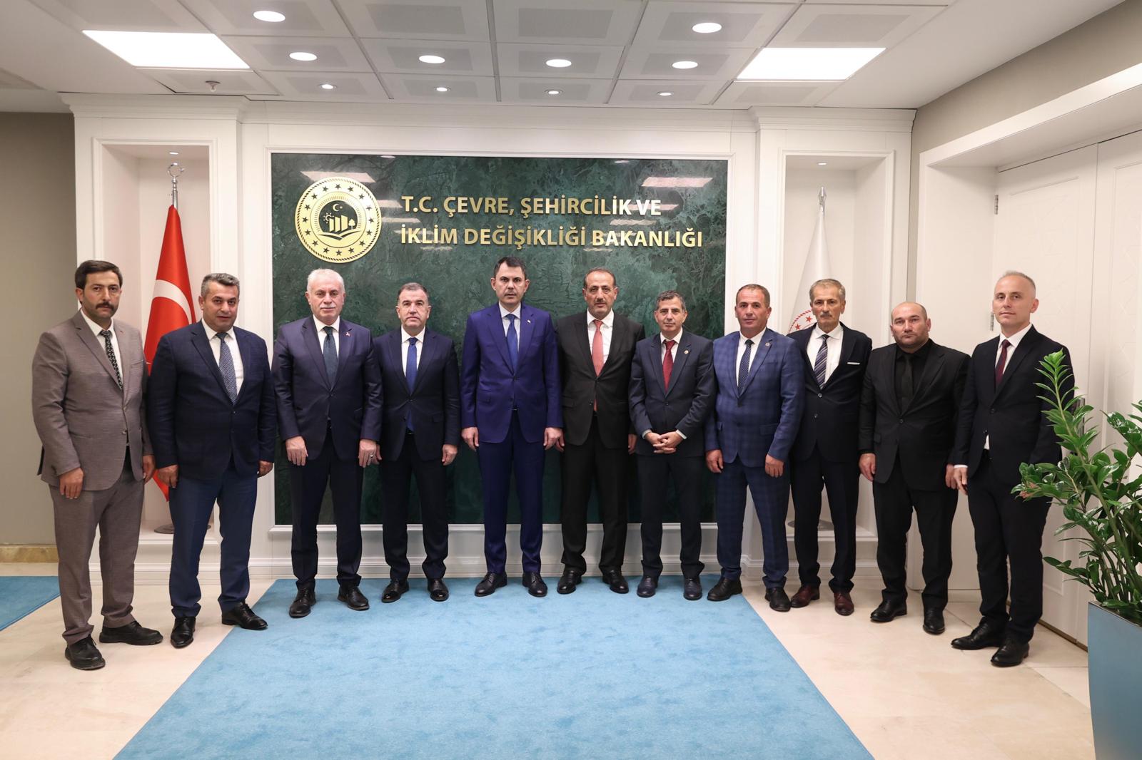 Sayın Bakanımız Murat KURUM' un Başkanlığında İstişare Toplantısı Gerçekleştirildi