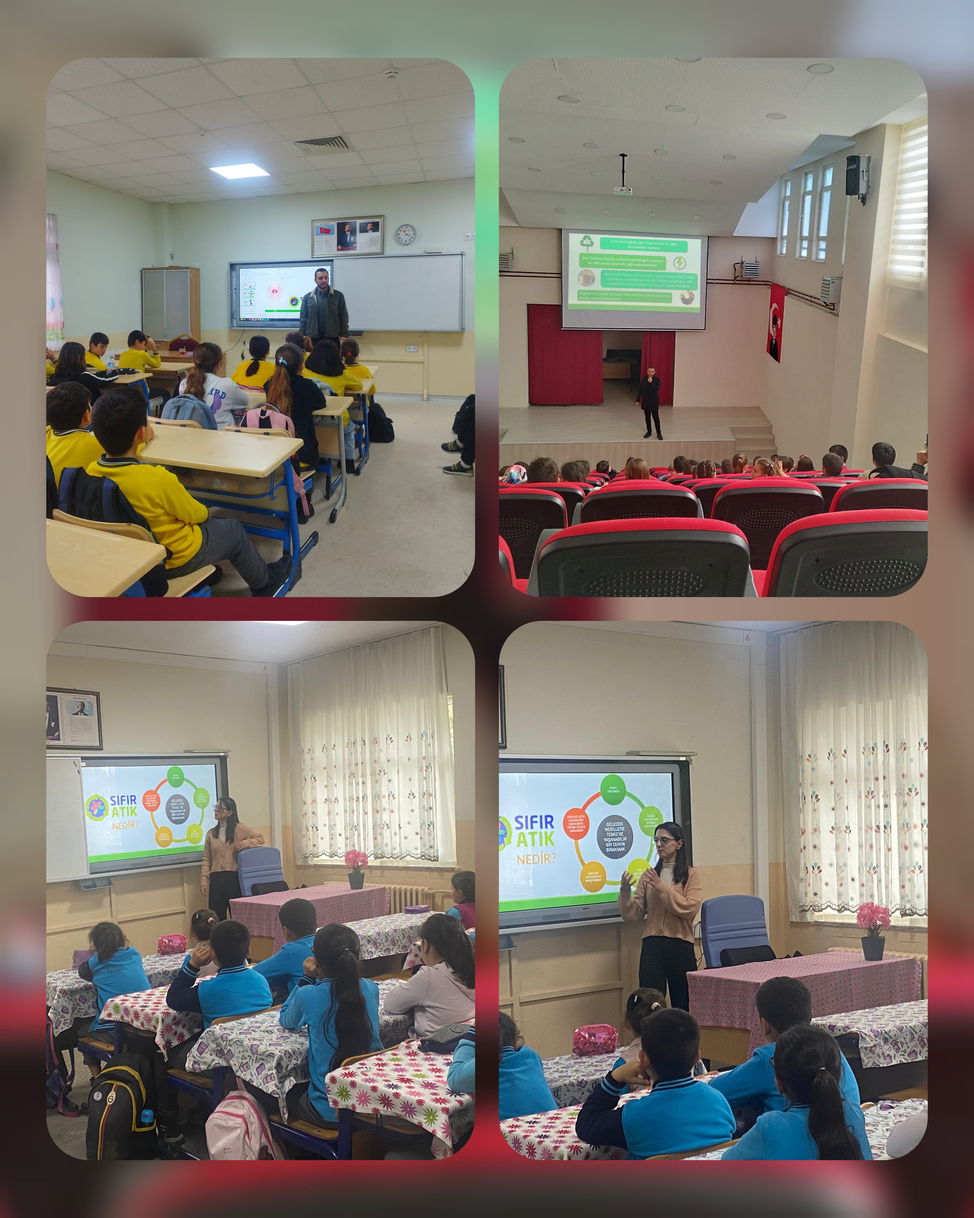 “Sıfır Atık ve Çevre Farkındalık” konulu eğitim programları başarıyla gerçekleştirdi.