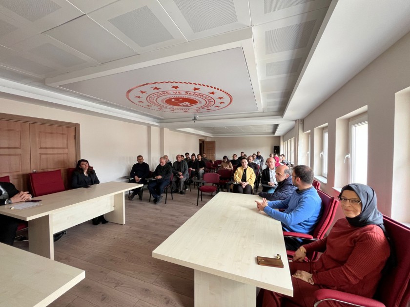Müdürlüğümüz Personelleri İle Toplantı