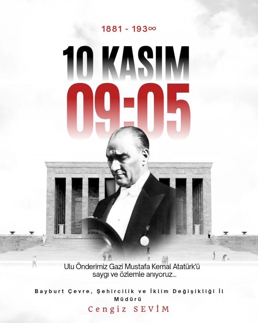 ULU ÖNDER GAZİ MUSTAFA KEMAL ATATÜRK'Ü SAYGI VE ÖZLEMLE ANIYORUZ