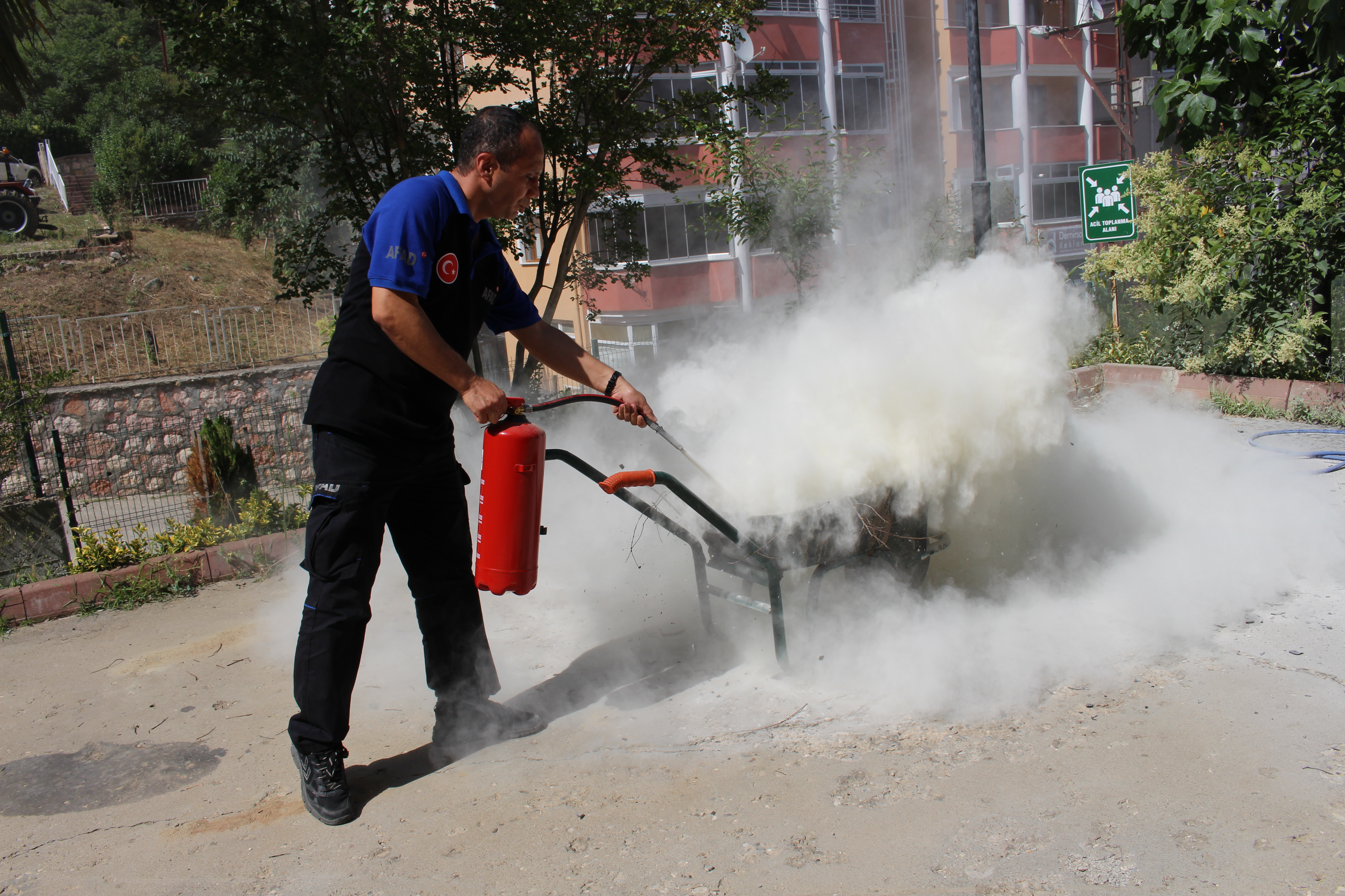 Afet Farkındalık, Yangın Farkındalık Eğitimleri ile Deprem Anı, Tahliye ve Yangın Söndürme Tatbikatları