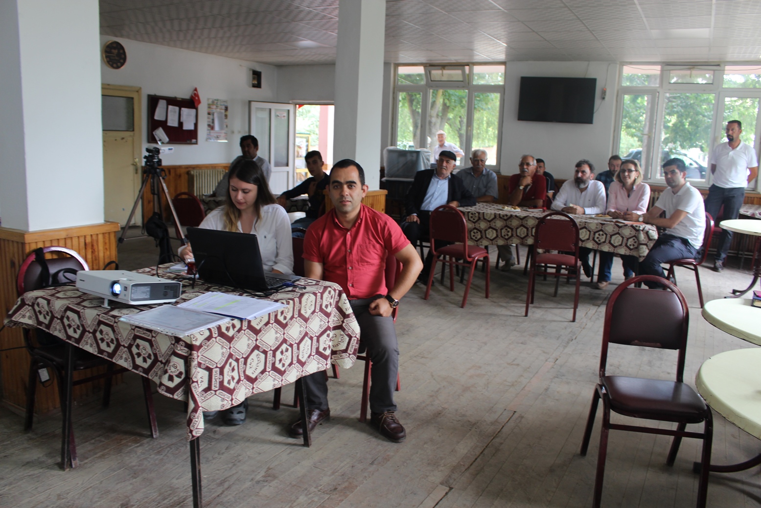 Halkın Katılımı Toplantısı Yapıldı (Oluklu Köyü Kalker Ocağı)