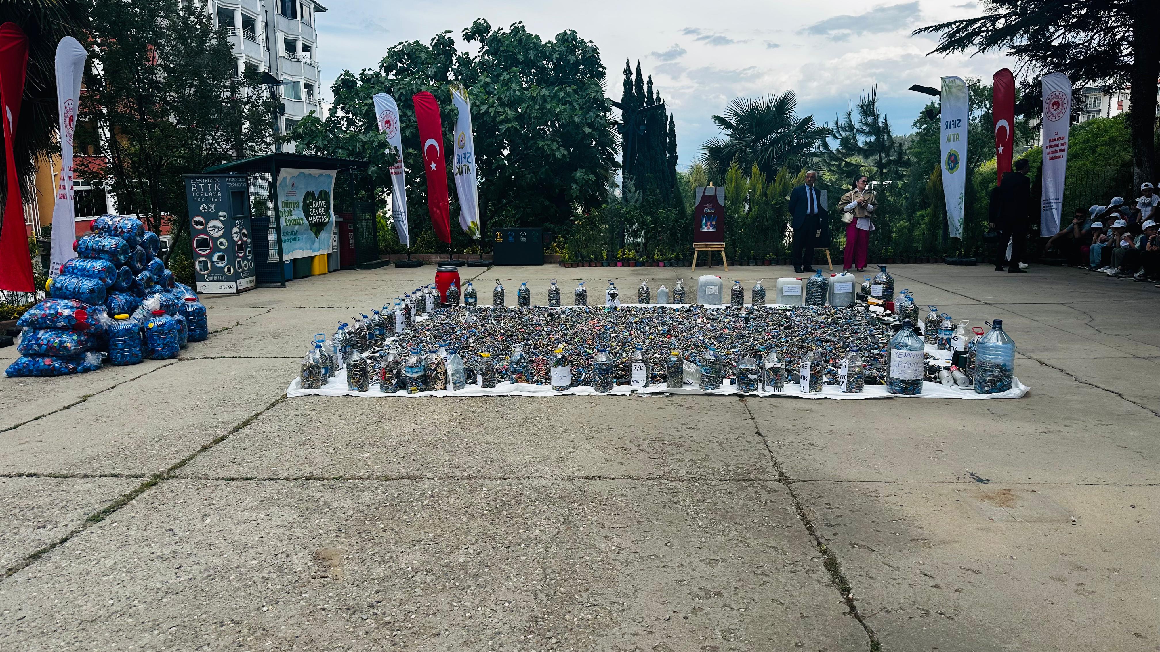 Atık Pil Toplama Yarışması Sonuçlandı.