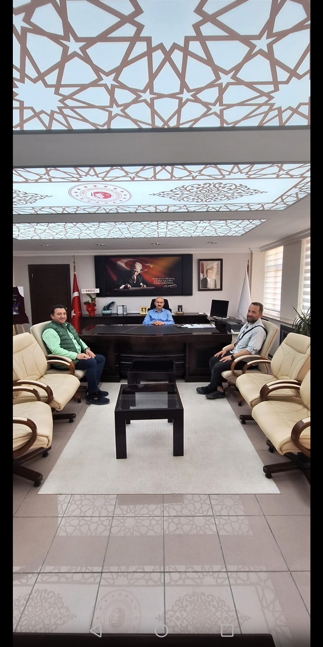 Bir Önceki Dönem Bozüyük Belediye Başkanı Sayın Fatih BAKICI ve Mimar Sayın Yavuz ÖZCAN, İl Müdürümüz…