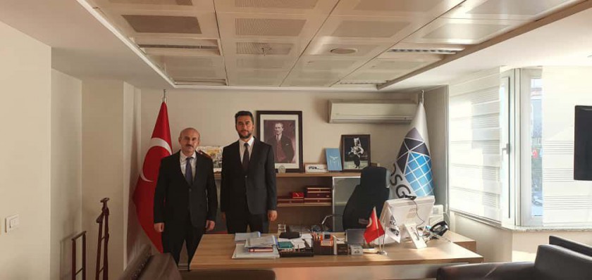 İl Müdürümüz Sayın Engin ÖZTÜRK, KOSGEB Müdürü Sayın Kadir ER'e  ziyarette bulundu.