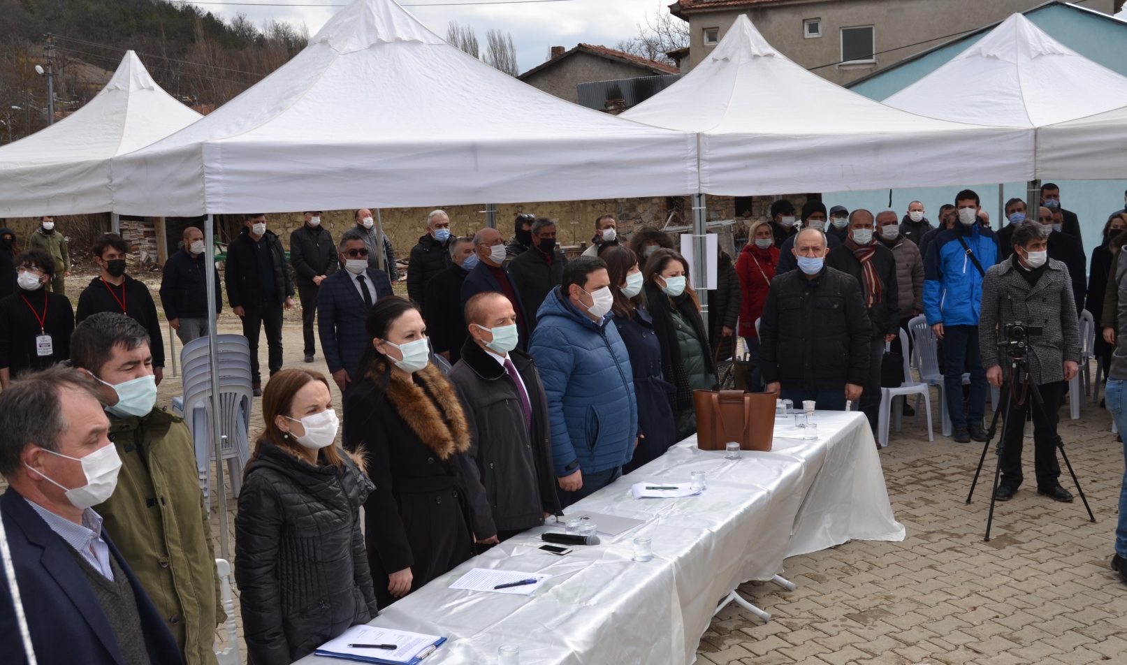 MURATDERE KÖYÜNDE  HALKIN KATILIMI TOPLANTISI YAPILDI