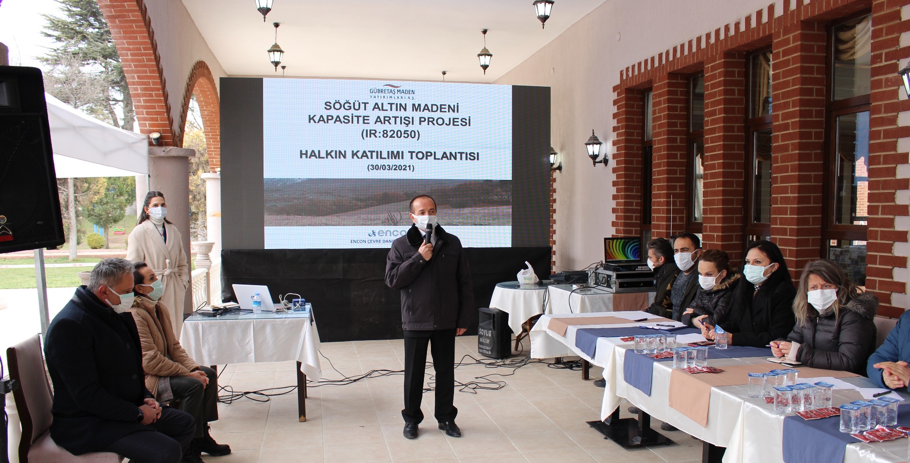 SÖĞÜT ALTIN MADENİ HALKIN KATILIMI TOPLANTISI YAPILDI