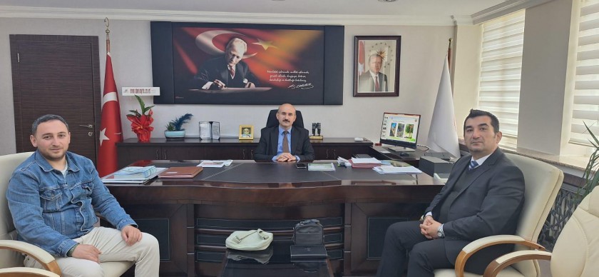 TKDK Bilecik İrtibat Ofisi Sorumlusu Sayın Yılmaz BAŞ ve Sayın Ercan AKTÜRK, İl Müdürümüz Sayın Engin ÖZTÜRK'e ziyarette bulundular.