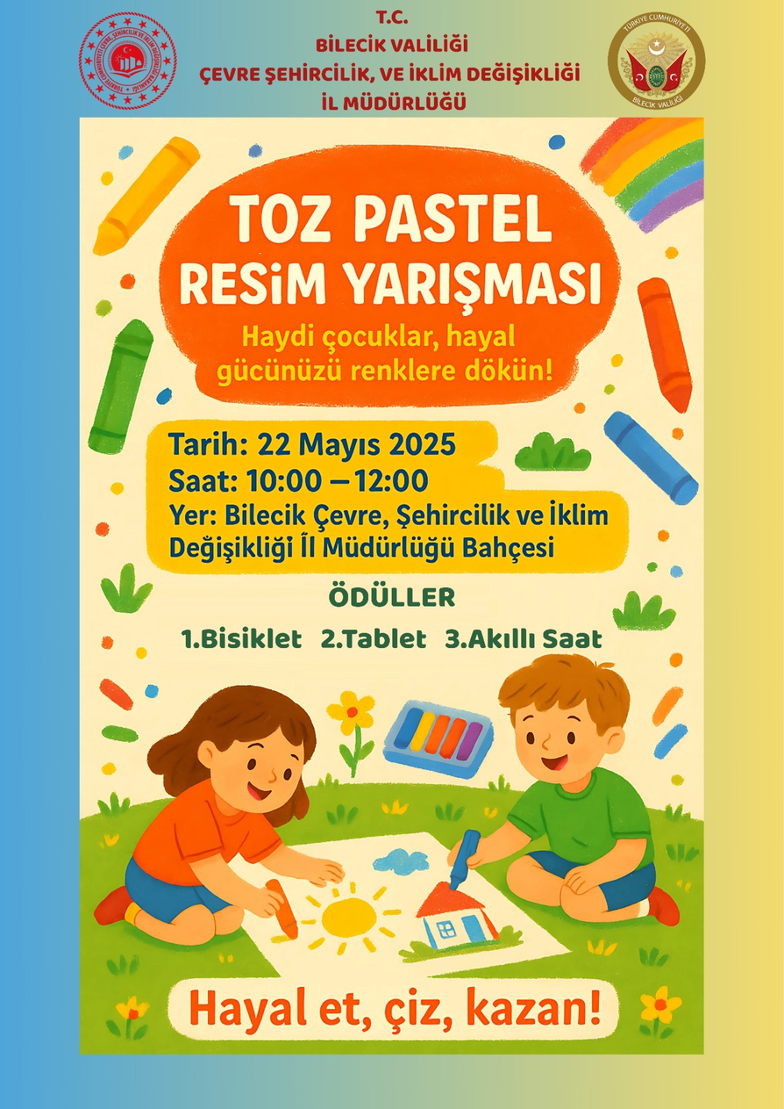Toz Pastel Resim Yarışması