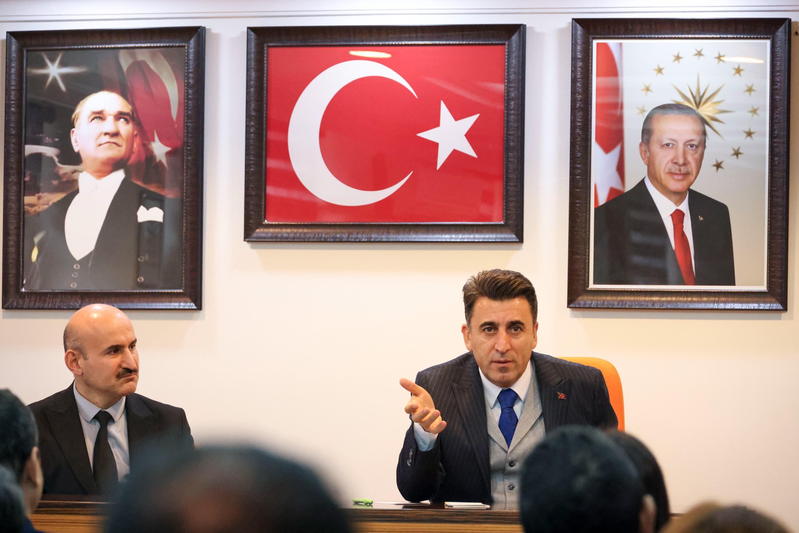 Valimiz Sayın Şefik AYGÖL'ün İl Müdürlüğümüze ziyareti.