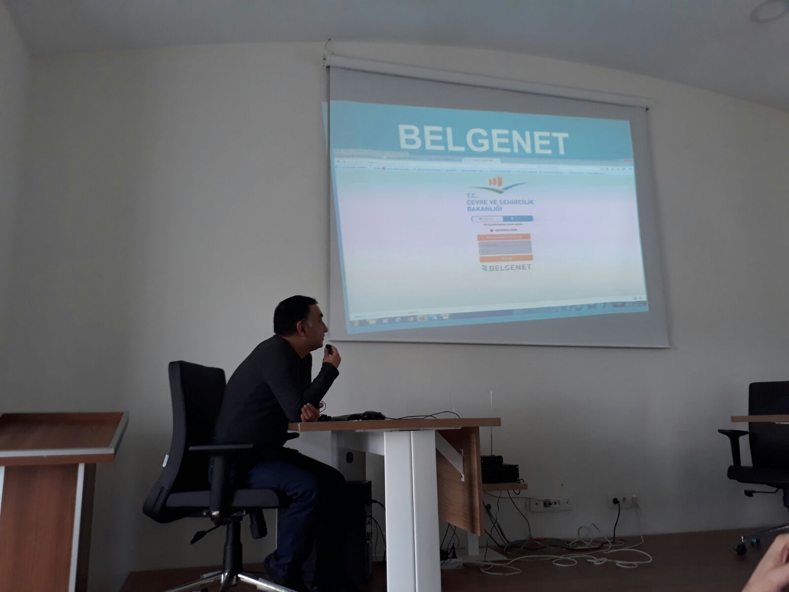 BELGENET EĞİTİMİ DÜZENLENDİ.