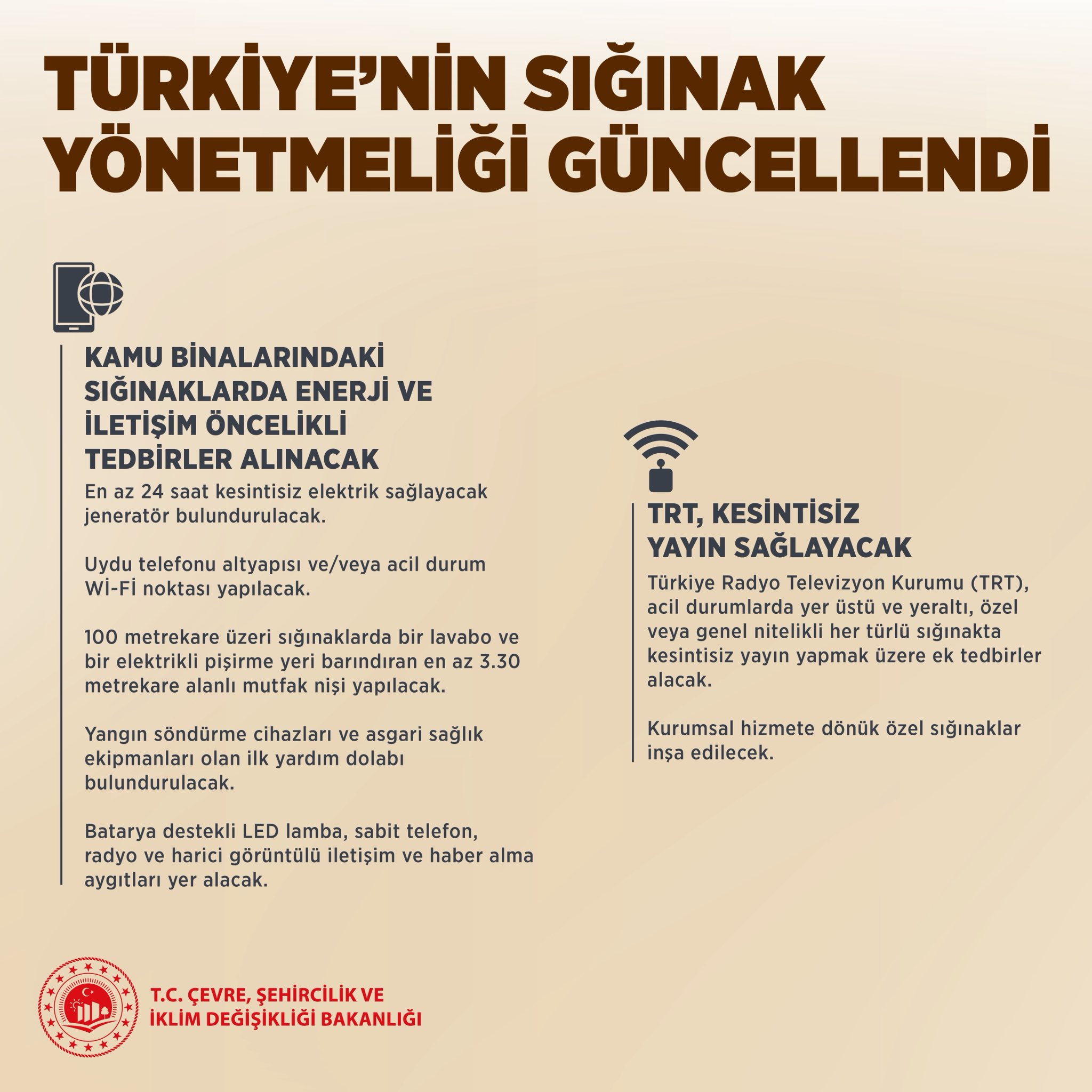 Ülkemizin Sığınak Yönetmeliği Günümüz İhtiyaçlarına Göre Güncellendi