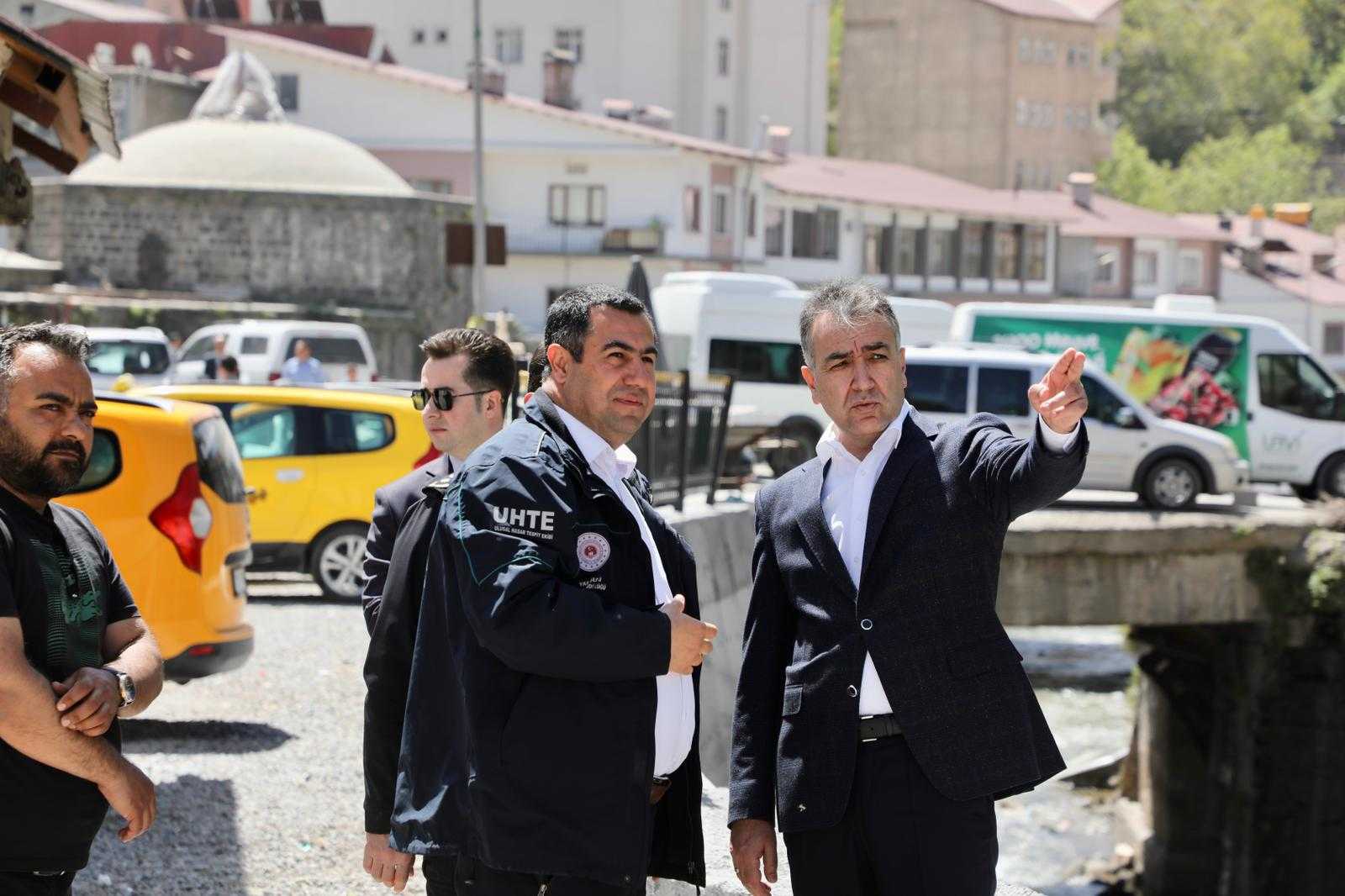 Bitlis Merkez Dereüstü Kentsel Dönüşüm Projesinde Kış Sezonun Bitmesi ile Çalışmalar Kaldığı Yerden Devam Ediyor.