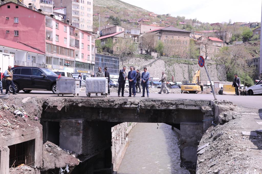 Bitlis Valimiz Sayın Oktay ÇAĞATAY'a Millet Bahçesi Çalışmaları İle İlgili Bilgi Verildi