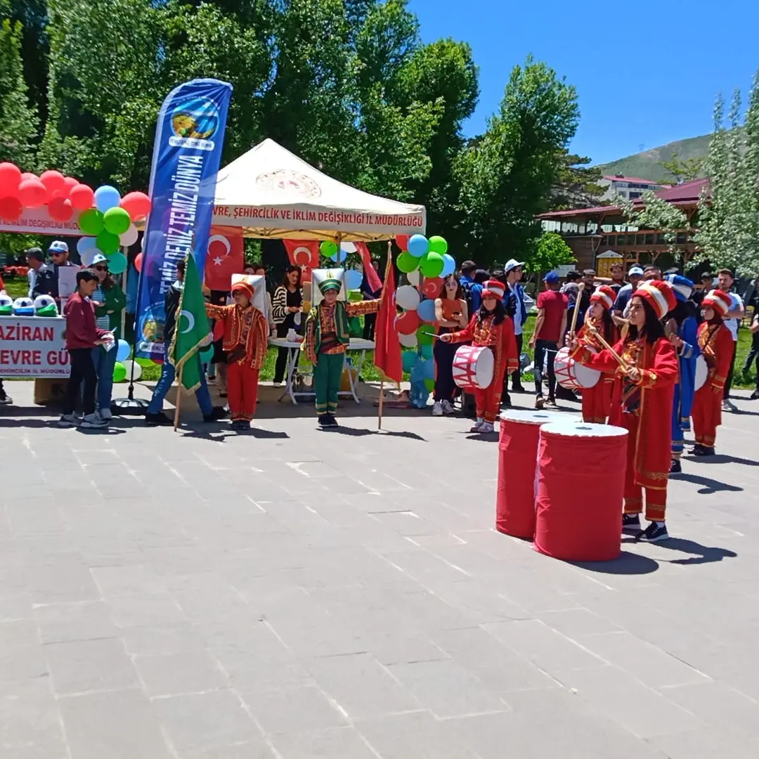 Çevre Haftası Etkinliklerinde Tatvan'da Yapılan Etkinliklerimiz