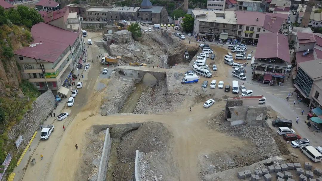 Dereüstü Kentsel Dönüşüm Projesi hız kazanarak ilerlemeye devam ediyor