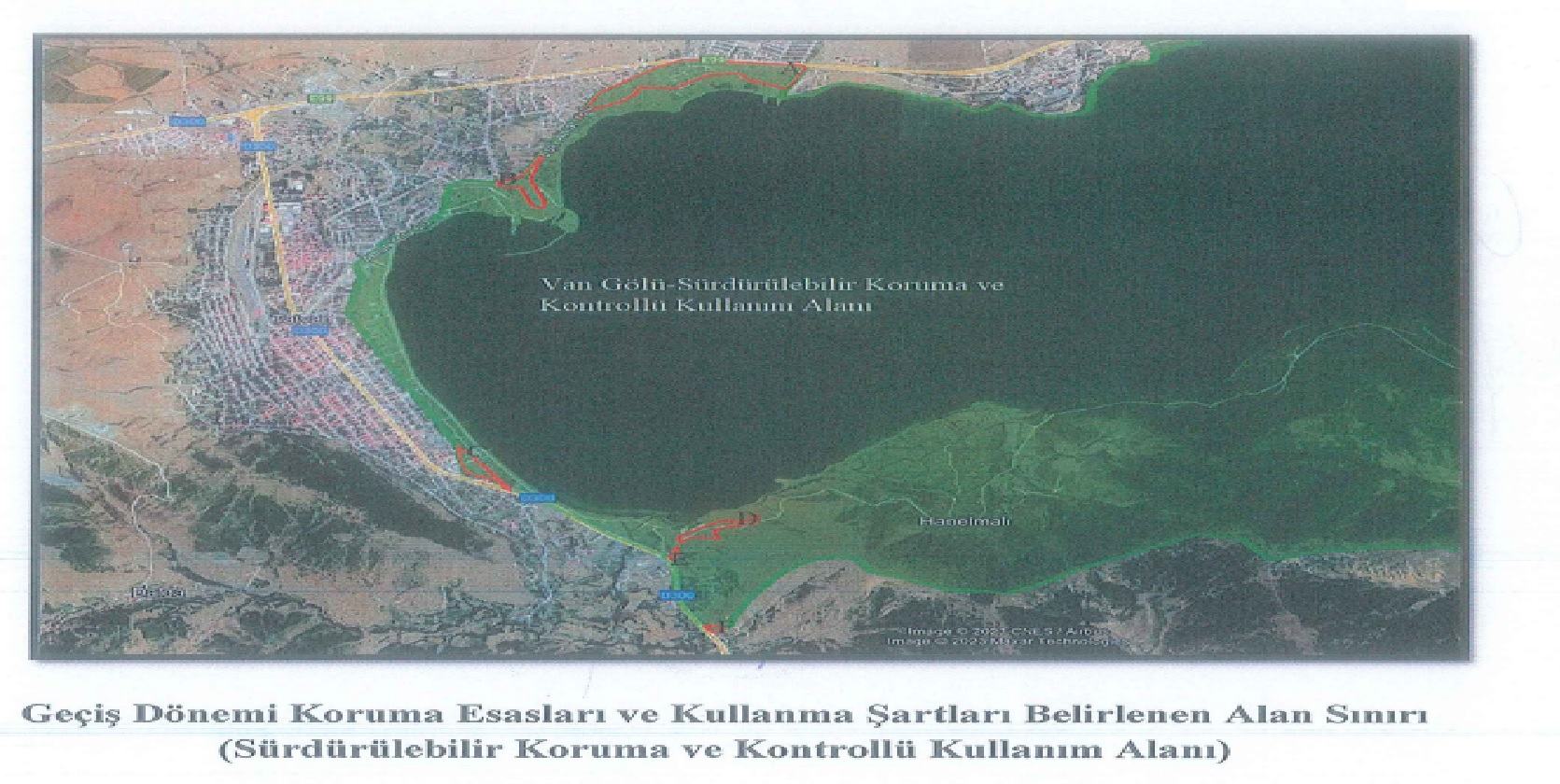 Van Gölü Doğal Sit - Sürdürülebilir Koruma ve Kontrollü Kullanım Alanı Tatvan 1. Bölge Geçiş Dönemi Koruma Esasları ve Kullanım Şartları onaylandı.