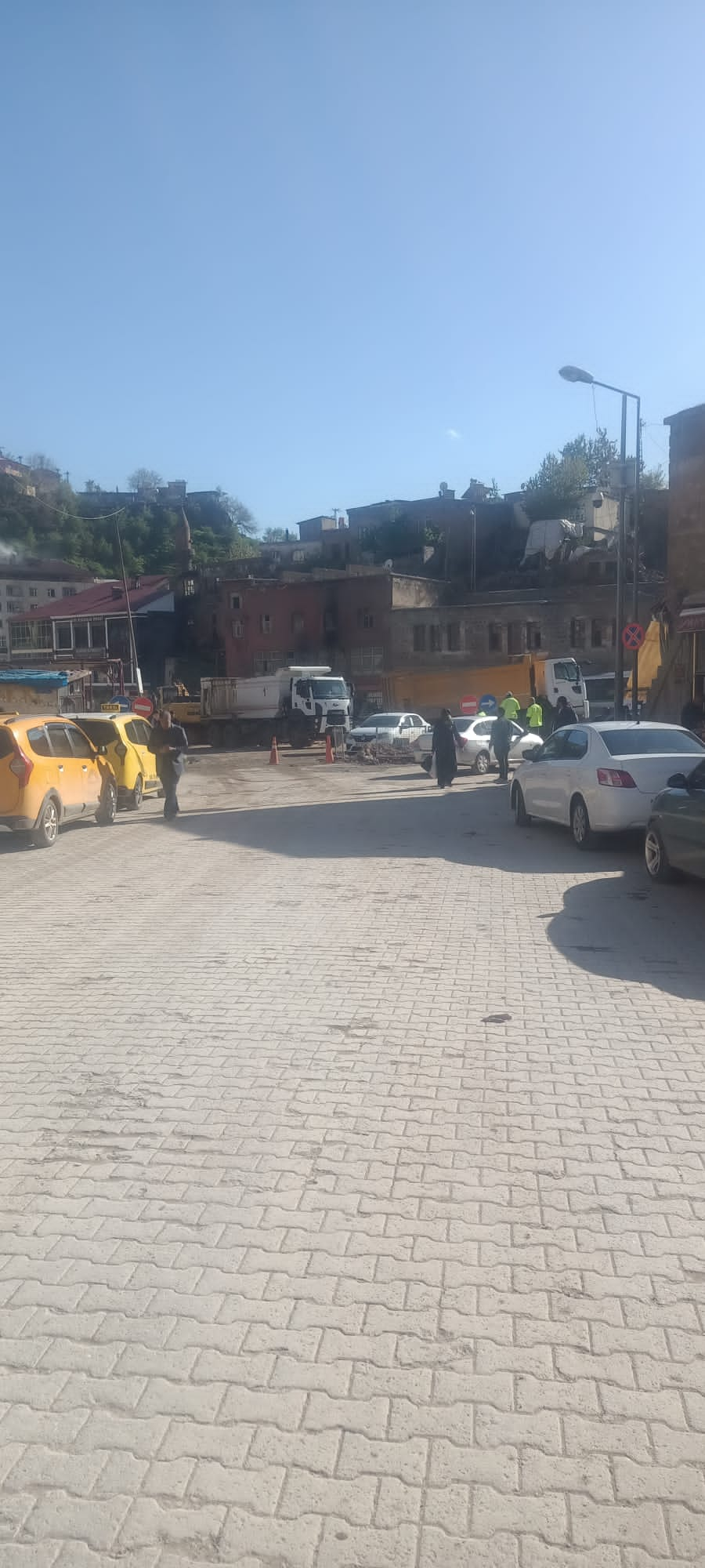 Bitlis Dereüstü Kentsel Dönüşüm Projesi Kapsamında Trafiğe Kapatılan Bölge