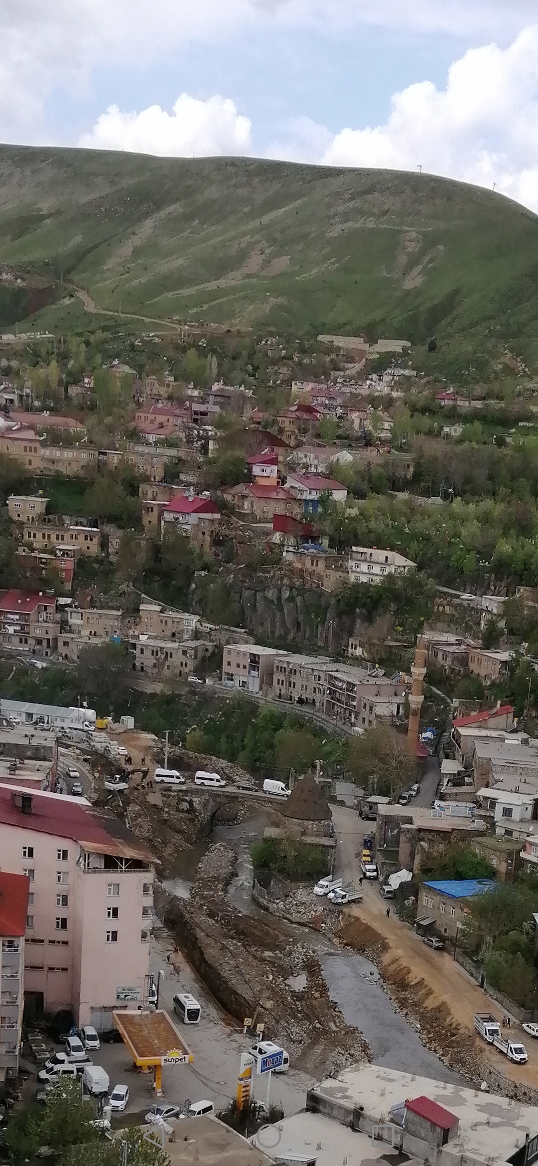 Bitlis Dereüstü Kentsel Dönüşüm Projesi Kapsamında Trafiğe Kapatılan Bölge