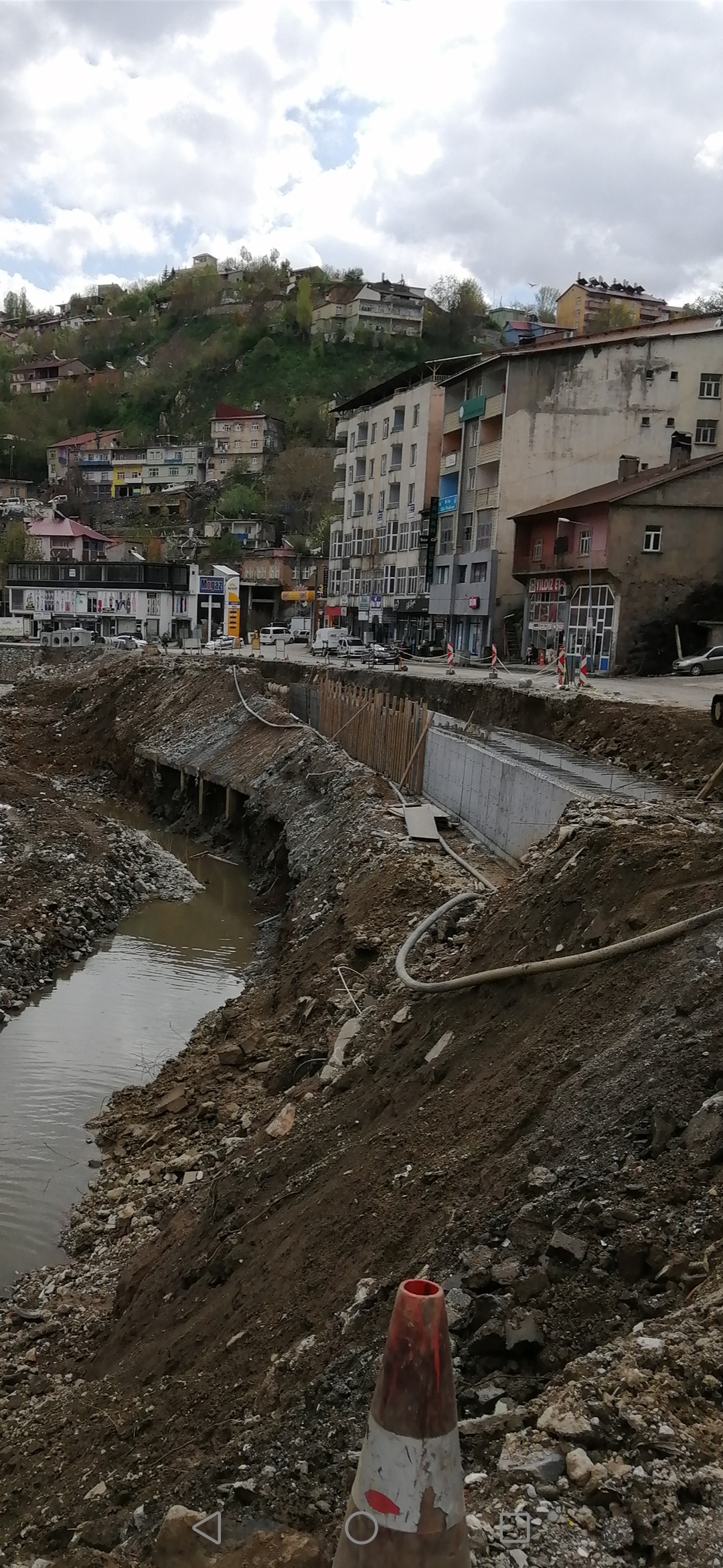 Bitlis Dereüstü Kentsel Dönüşüm Projesi Kapsamında Trafiğe Kapatılan Bölge