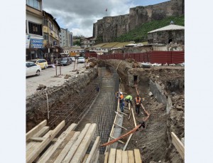 Bitlis Dereüstü'nde Millet Bahçesi İçin Çalışmalar Devam Ediyor