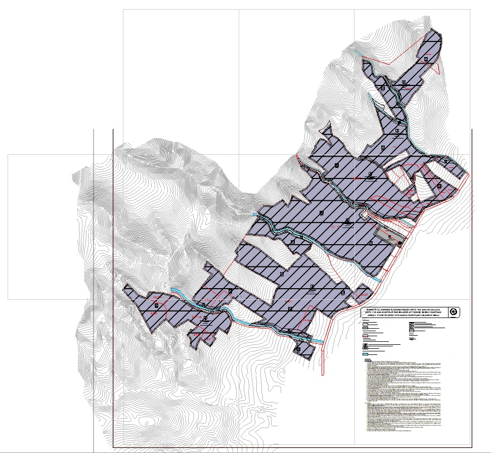 Burdur İli, Merkez İlçesi, Boğaziçi Köyü'nde GES amaçlı 1/5000 ölçekli Nazım ve 1/1000 ölçekli Uygulama İmar Planı